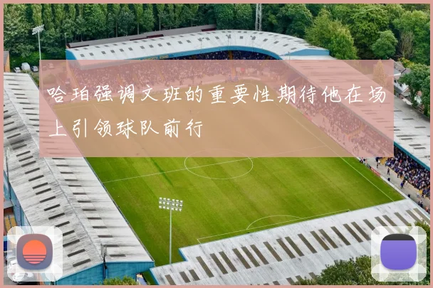 哈珀强调文班的重要性期待他在场上引领球队前行